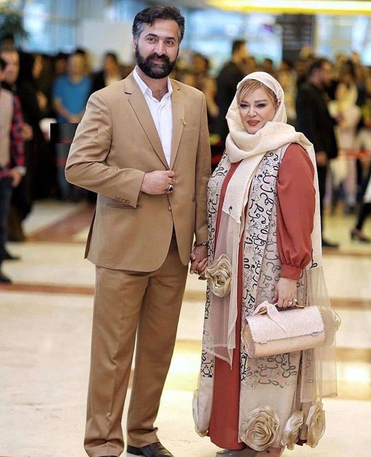 بهاره رهنما و همسرش