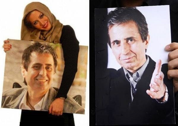 فریبا نادری و همسر سابقش مسعود رسام