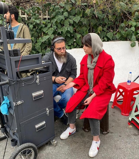 شبنم قربانی و همسرش